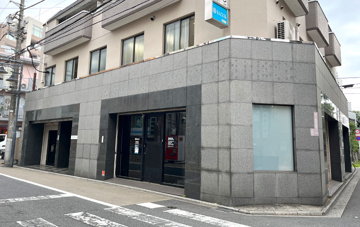 スタジオキッカ建物外観（駅南口より）