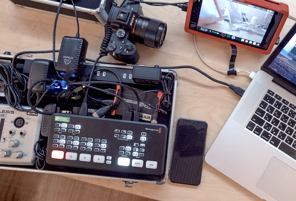 スタジオライブ演奏生配信機材