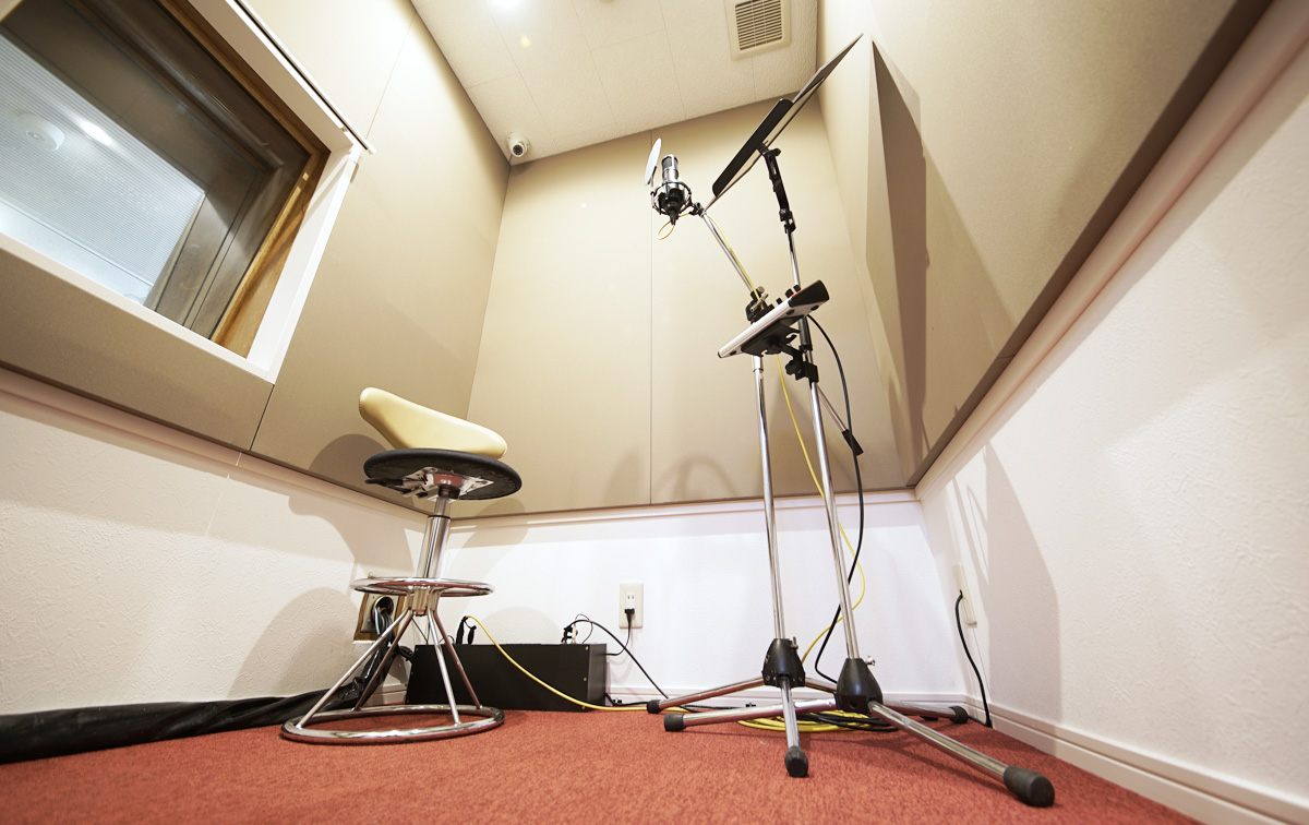 スタジオキッカ吉祥寺 REC用ボーカルブース（1.5帖）